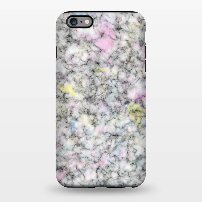 iPhone 6/6s plus StrongFit Watercolor Strokes on Marble by Ninola Design