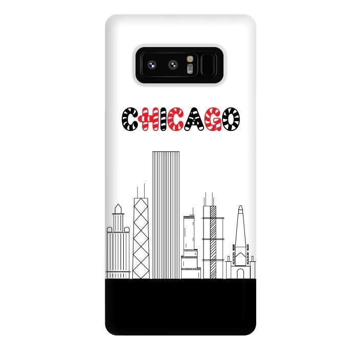 Galaxy Note 8 StrongFit chicago by TMSarts