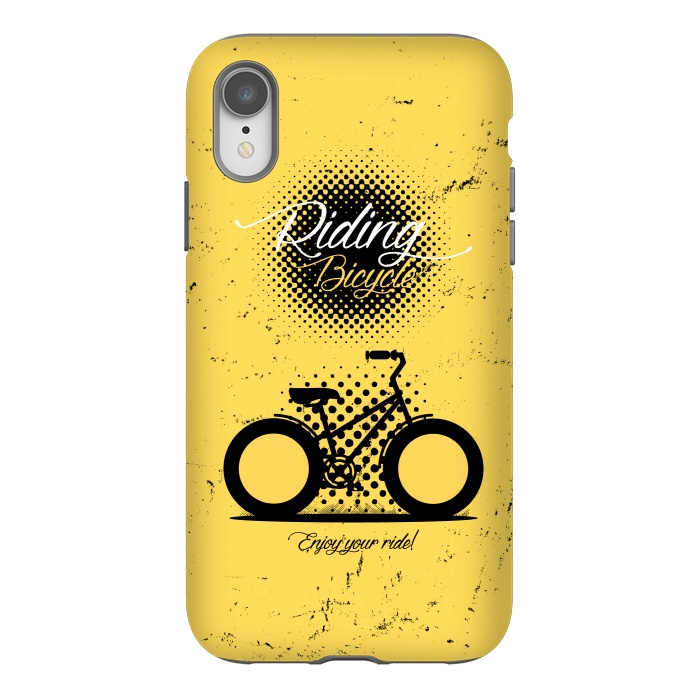 iPhone Xr StrongFit bicycle riding by TMSarts