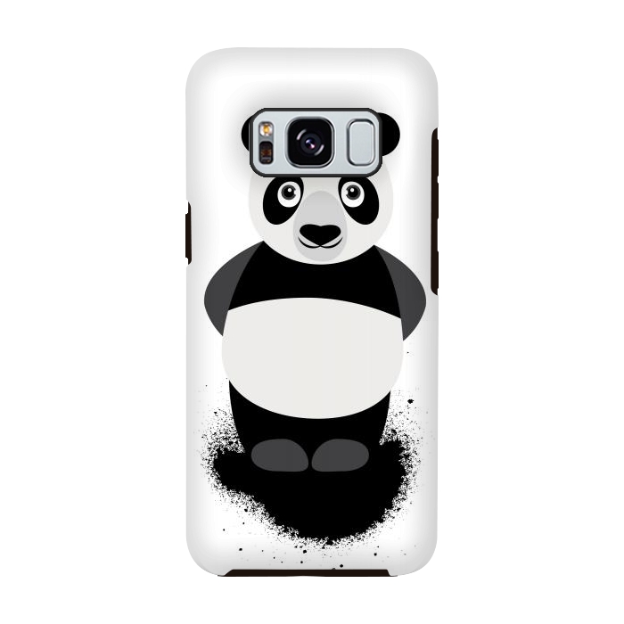 Galaxy S8 StrongFit standing panda by TMSarts