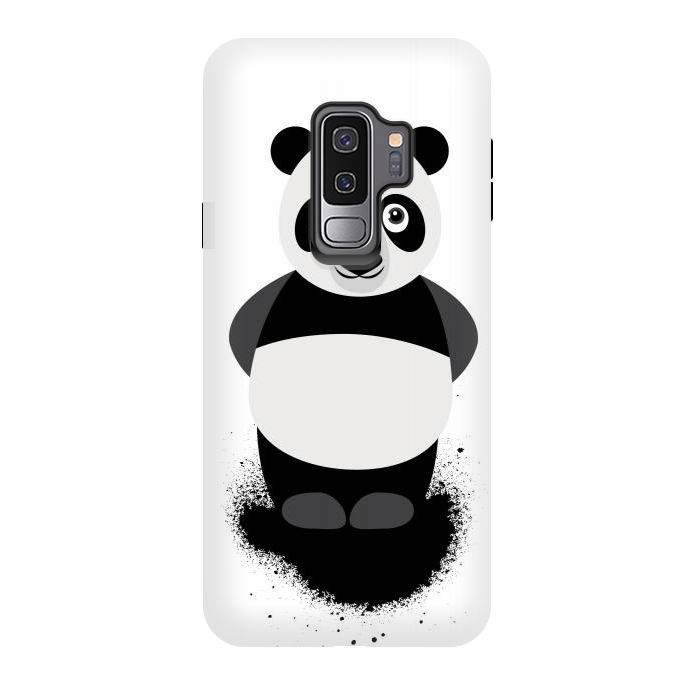 Galaxy S9 plus StrongFit standing panda by TMSarts