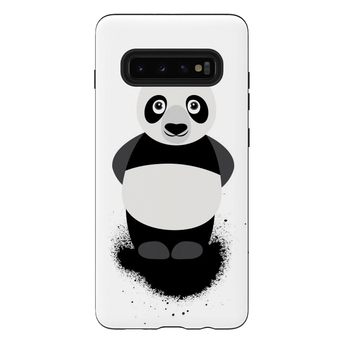 Galaxy S10 plus StrongFit standing panda by TMSarts