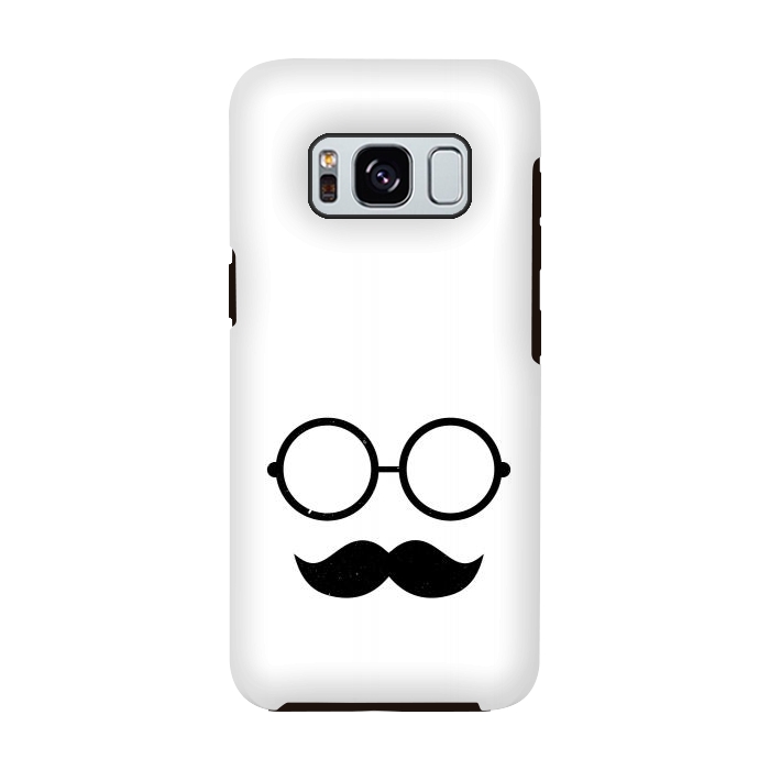 Galaxy S8 StrongFit cool mustache by TMSarts