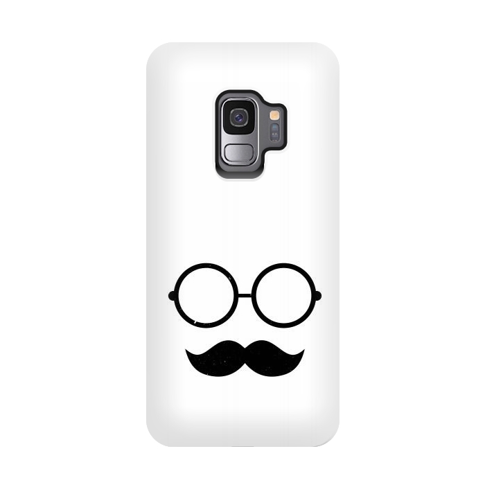 Galaxy S9 StrongFit cool mustache by TMSarts