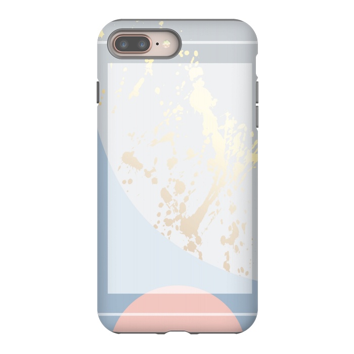 iPhone 7 plus StrongFit Pastel Colors In Marbling by ArtsCase