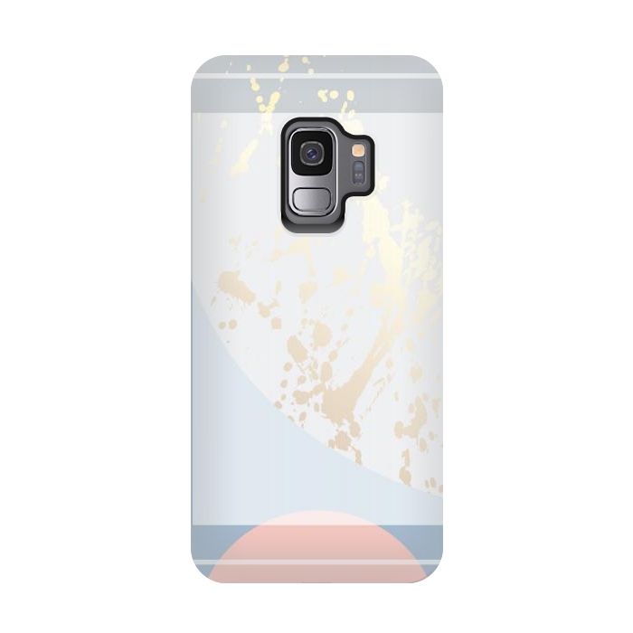 Galaxy S9 StrongFit Pastel Colors In Marbling by ArtsCase