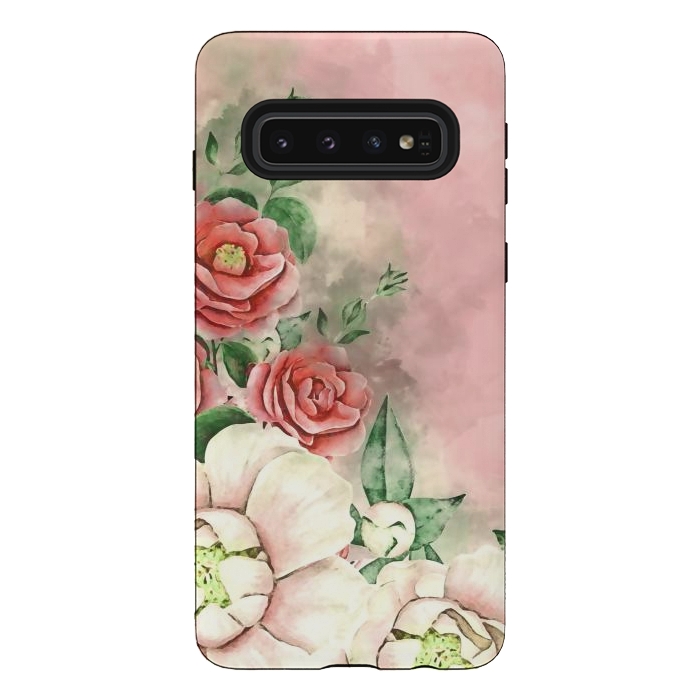 Galaxy S10 StrongFit Queen Rose by Creativeaxle