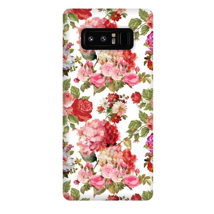 Galaxy Note 8 StrongFit beautiful roses by TMSarts