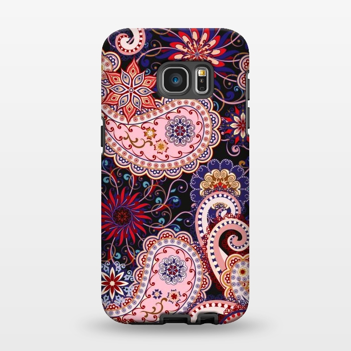 Galaxy S7 EDGE StrongFit Composition Of Mandalas In a Tapestry by ArtsCase