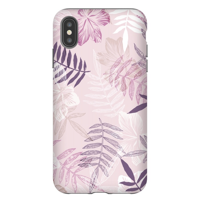 iPhone Xs Max StrongFit Tropical Pink Dreams by Rose Halsey
