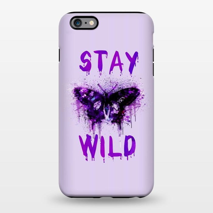 iPhone 6/6s plus StrongFit Stay Wild Butterfly by Andrea Haase