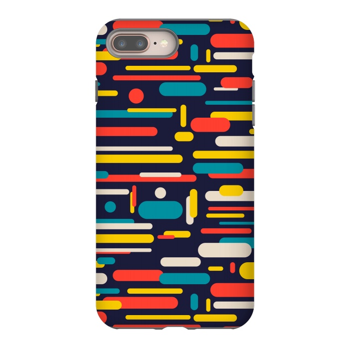 iPhone 7 plus StrongFit colorful rounded rectangle by TMSarts