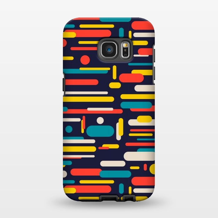 Galaxy S7 EDGE StrongFit colorful rounded rectangle by TMSarts