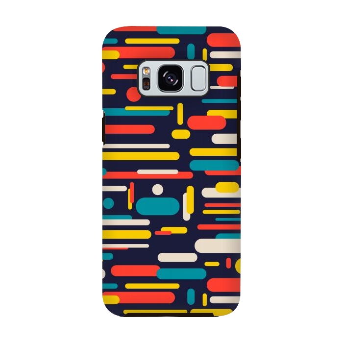 Galaxy S8 StrongFit colorful rounded rectangle by TMSarts
