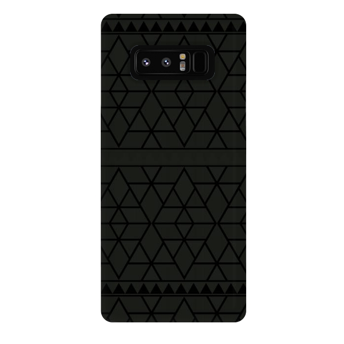 Galaxy Note 8 StrongFit dark triangle by TMSarts