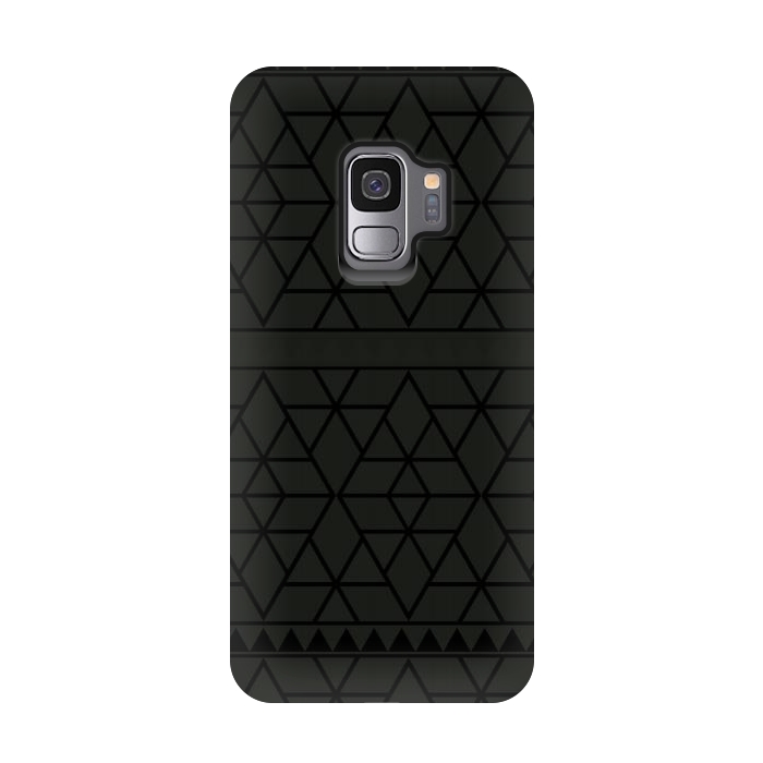 Galaxy S9 StrongFit dark triangle by TMSarts