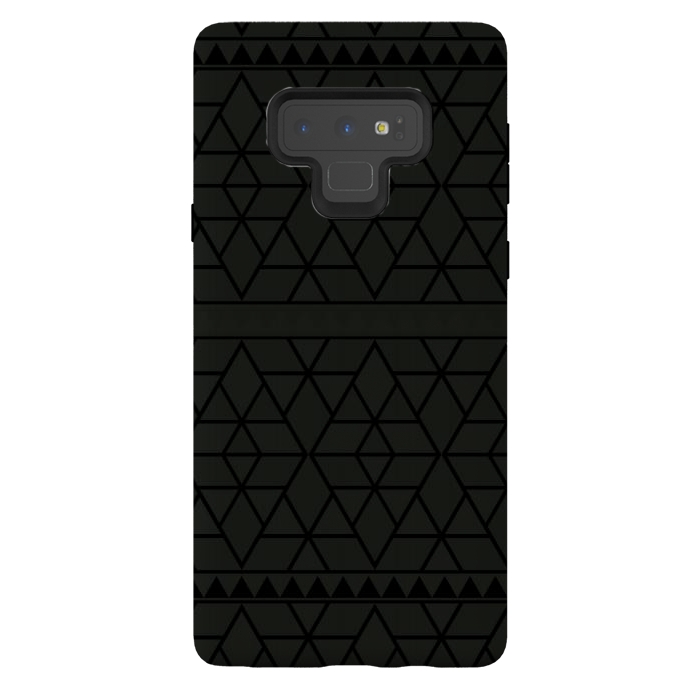 Galaxy Note 9 StrongFit dark triangle by TMSarts