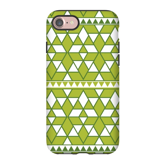 iPhone 7 StrongFit green triangle by TMSarts