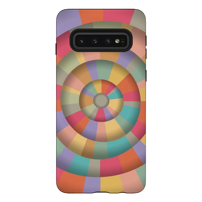 Galaxy S10 StrongFit Merry Go Round by Majoih