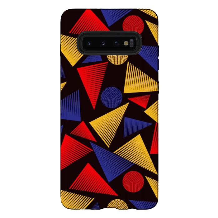 Galaxy S10 plus StrongFit trendy triangle by TMSarts