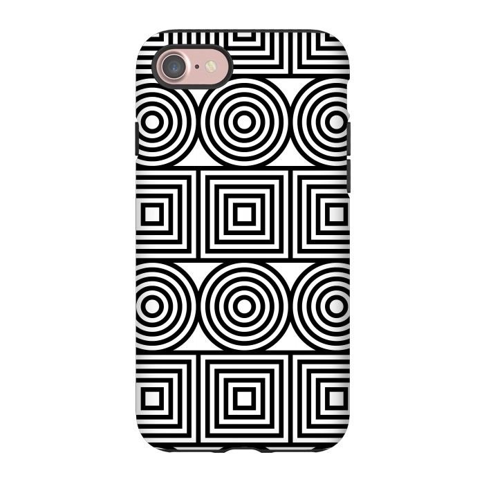 iPhone 7 StrongFit rounded repeat pattern by TMSarts