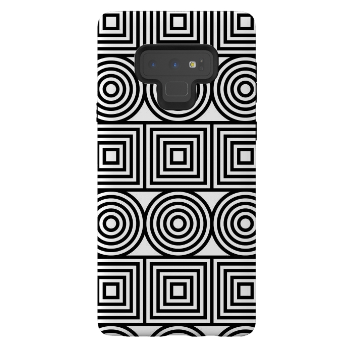 Galaxy Note 9 StrongFit rounded repeat pattern by TMSarts