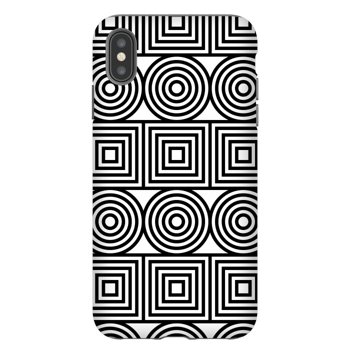 iPhone Xs Max StrongFit rounded repeat pattern by TMSarts