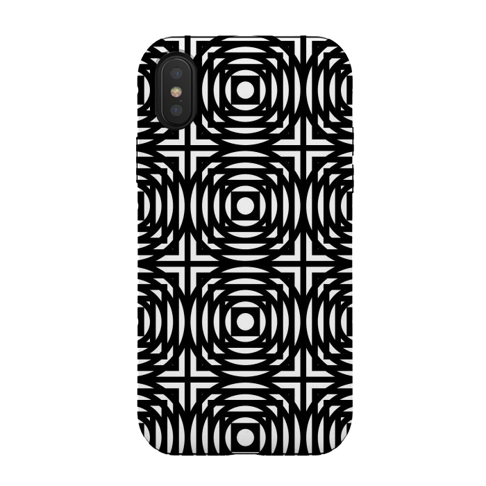iPhone Xs / X StrongFit circular repeat pattern by TMSarts