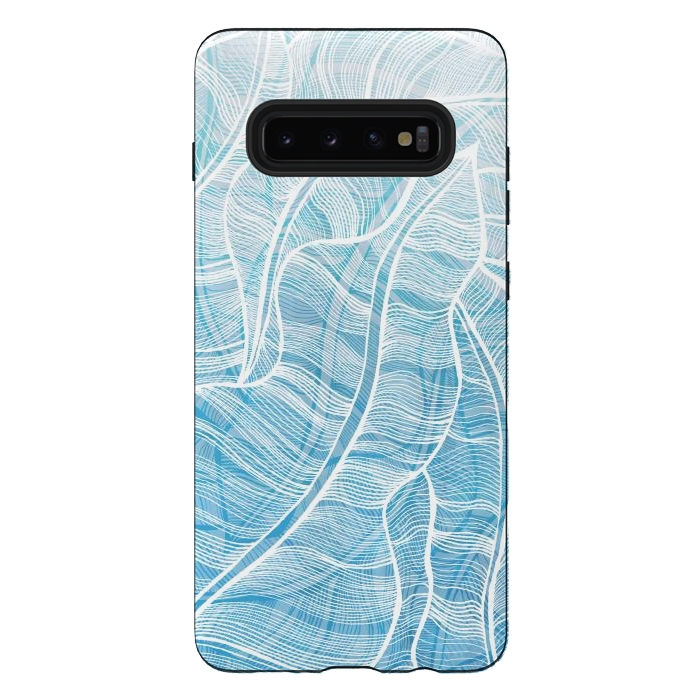 Galaxy S10 plus StrongFit OceanVibes  by Rose Halsey