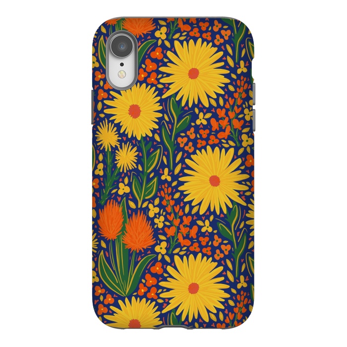 iPhone Xr StrongFit Summer Wildflowers by Melissa Pedersen