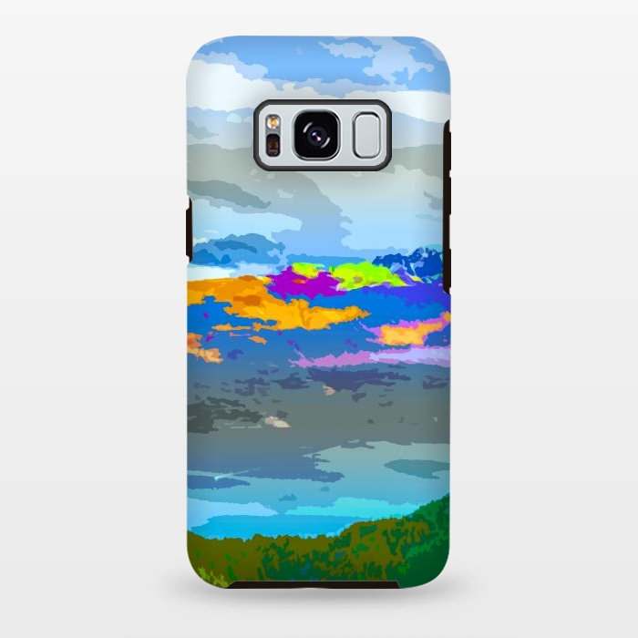 Galaxy S8 plus StrongFit Mountain Color by Creativeaxle