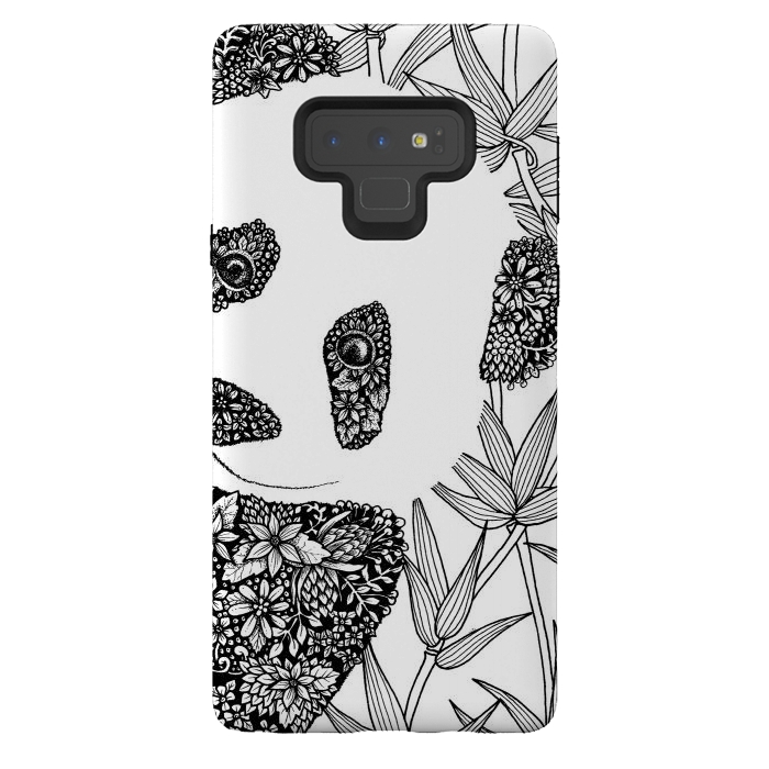 Galaxy Note 9 StrongFit Pop-In Panda by gingerlique