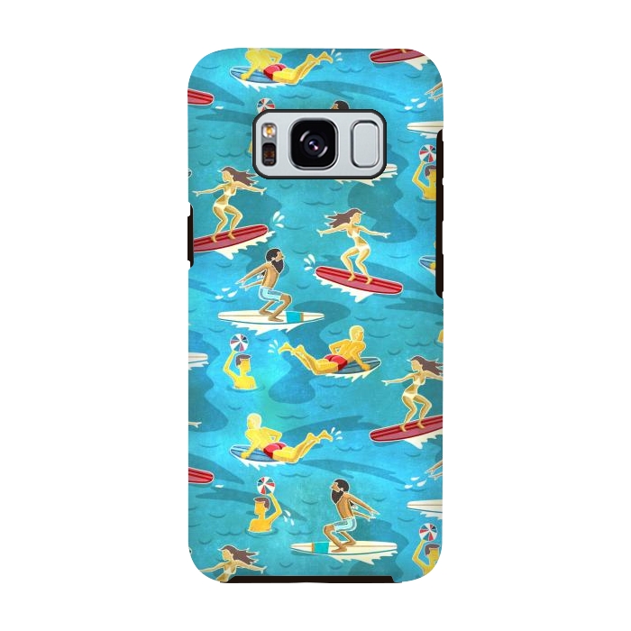 Galaxy S8 StrongFit Old School Surf by gingerlique