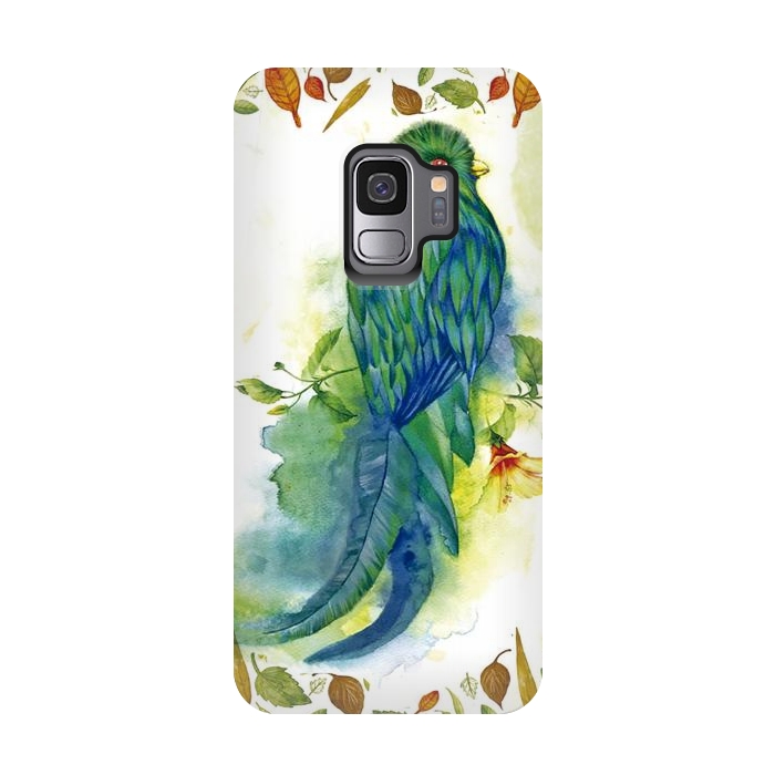 Galaxy S9 StrongFit Quetzal by Carolina Escobar Sánchez