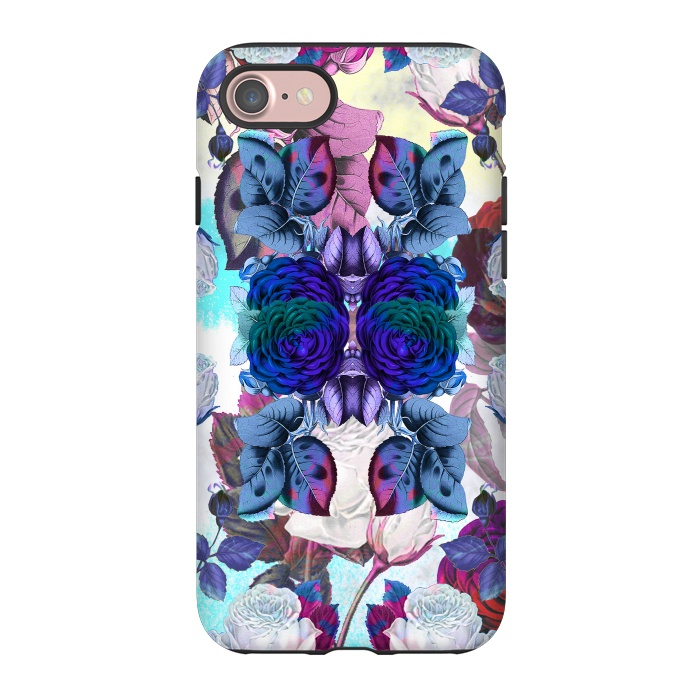 iPhone 7 StrongFit Blue roses by Oana 