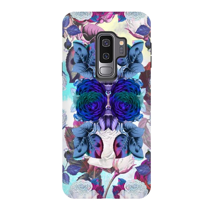 Galaxy S9 plus StrongFit Blue roses by Oana 