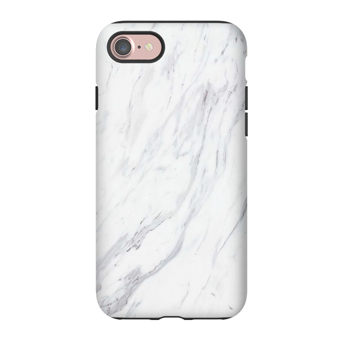 iPhone 7 StrongFit Pure-White-Marble by ''CVogiatzi.