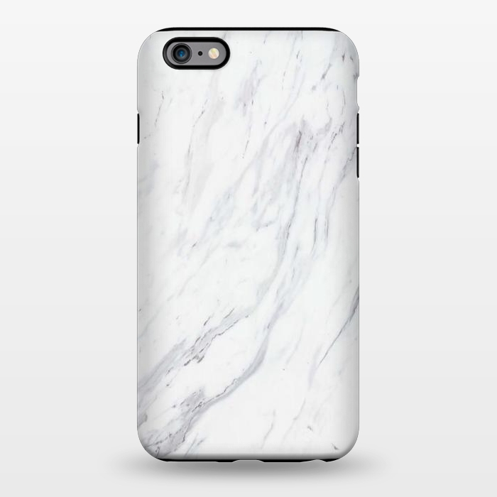 iPhone 6/6s plus StrongFit Pure-White-Marble by ''CVogiatzi.