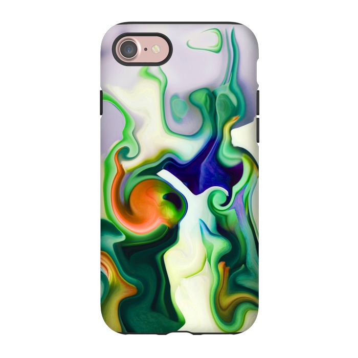 iPhone 7 StrongFit liquid marble by haroulita