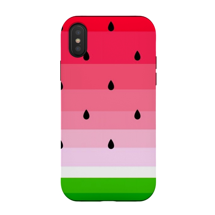 iPhone Xs / X StrongFit watermelon by haroulita