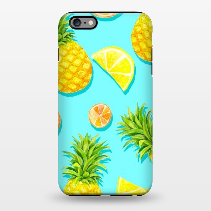 iPhone 6/6s plus StrongFit pineapple and grapefruit by haroulita