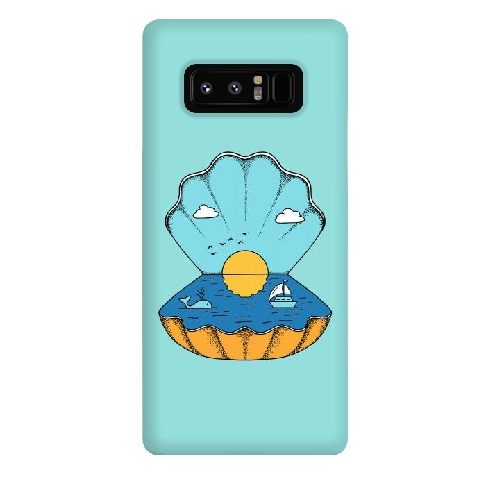 Galaxy Note 8 StrongFit Shell Nature by Coffee Man
