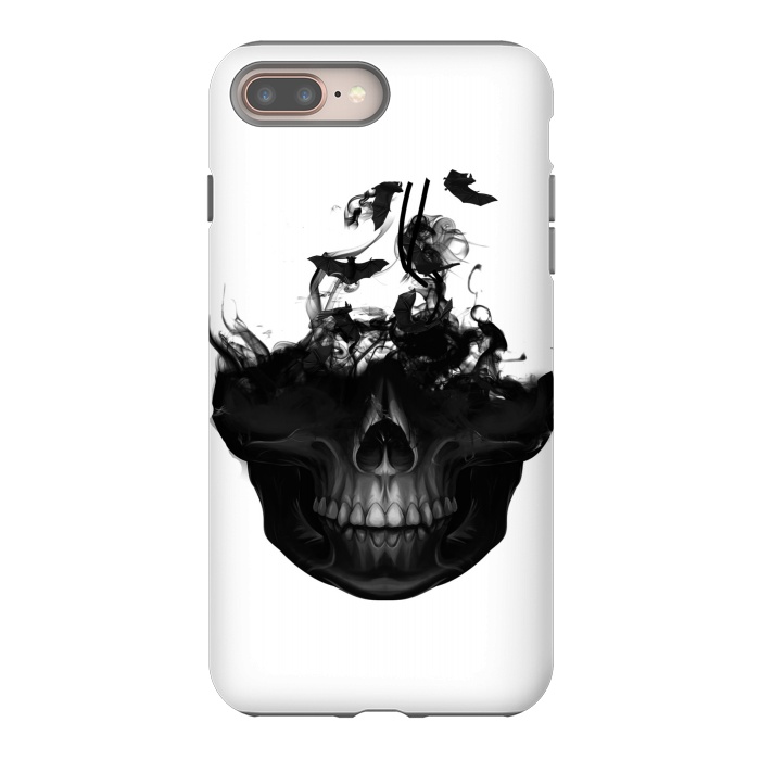 iPhone 7 plus StrongFit black skull by haroulita