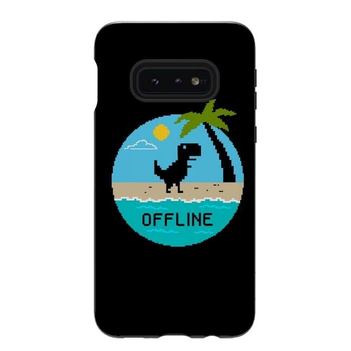 Galaxy S10e StrongFit Offline by Coffee Man