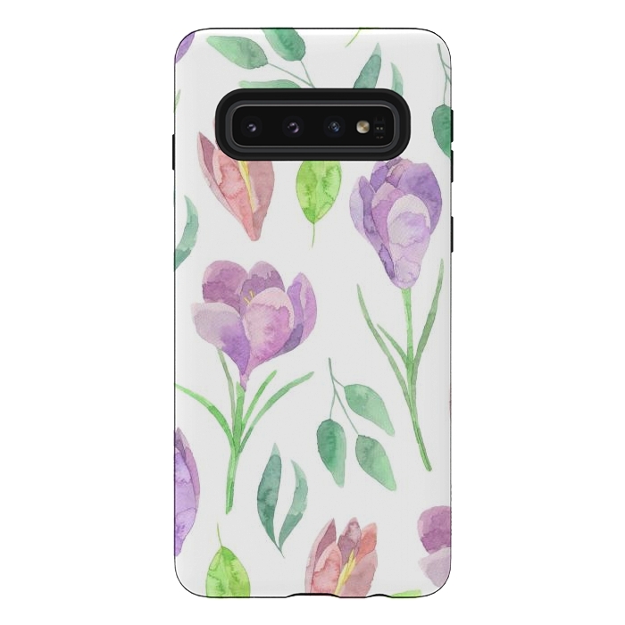 Galaxy S10 StrongFit flower power by haroulita