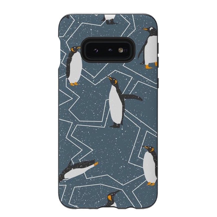 Galaxy S10e StrongFit penguin by haroulita