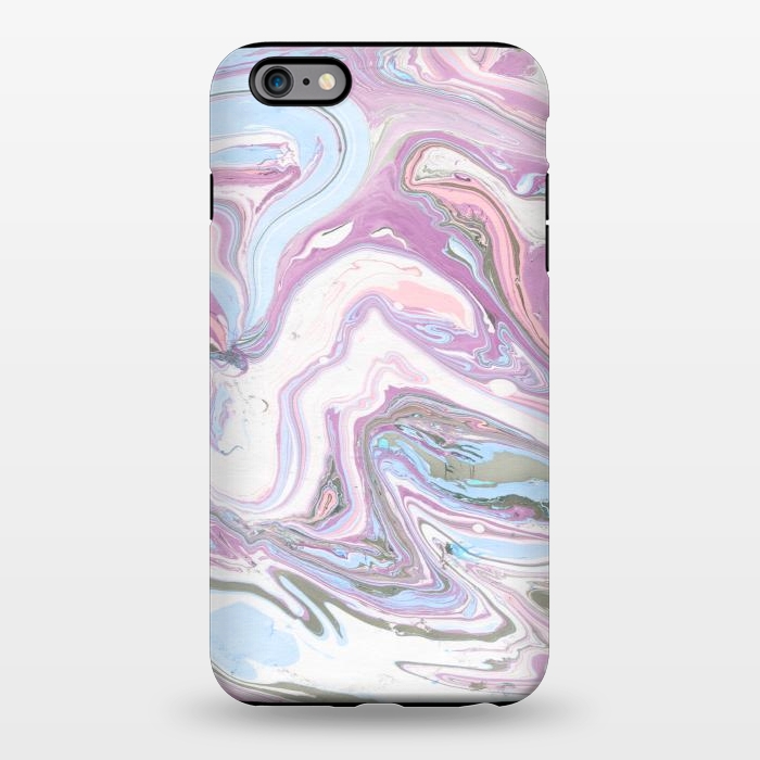 iPhone 6/6s plus StrongFit purple marble art by haroulita