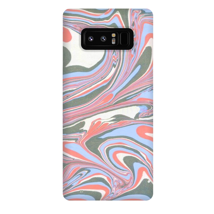 Galaxy Note 8 StrongFit liquid acrylic marble by haroulita