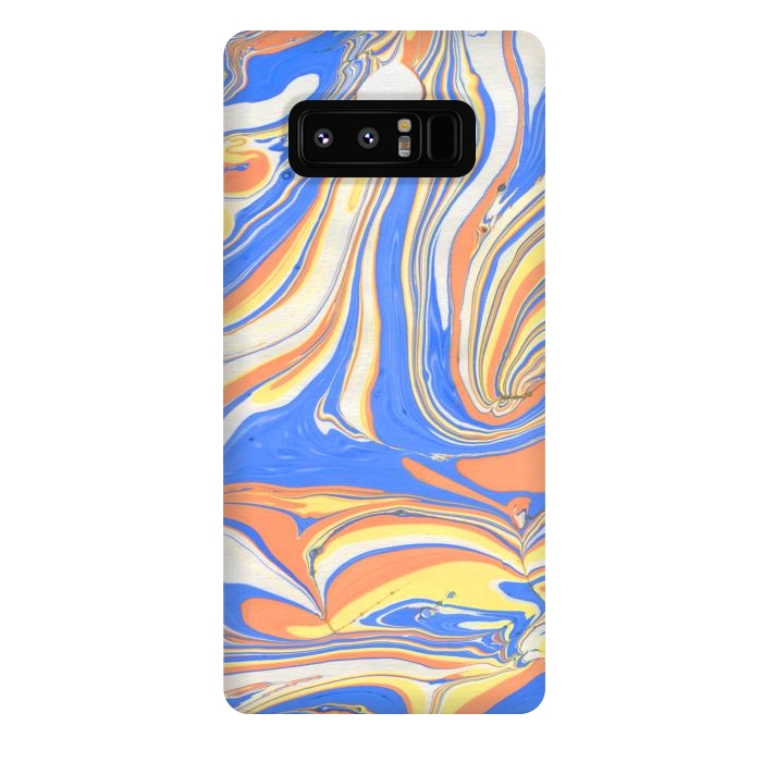 Galaxy Note 8 StrongFit funky marble by haroulita