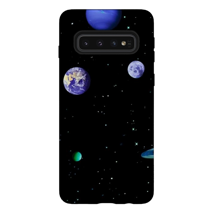 Galaxy S10 StrongFit space planets by haroulita